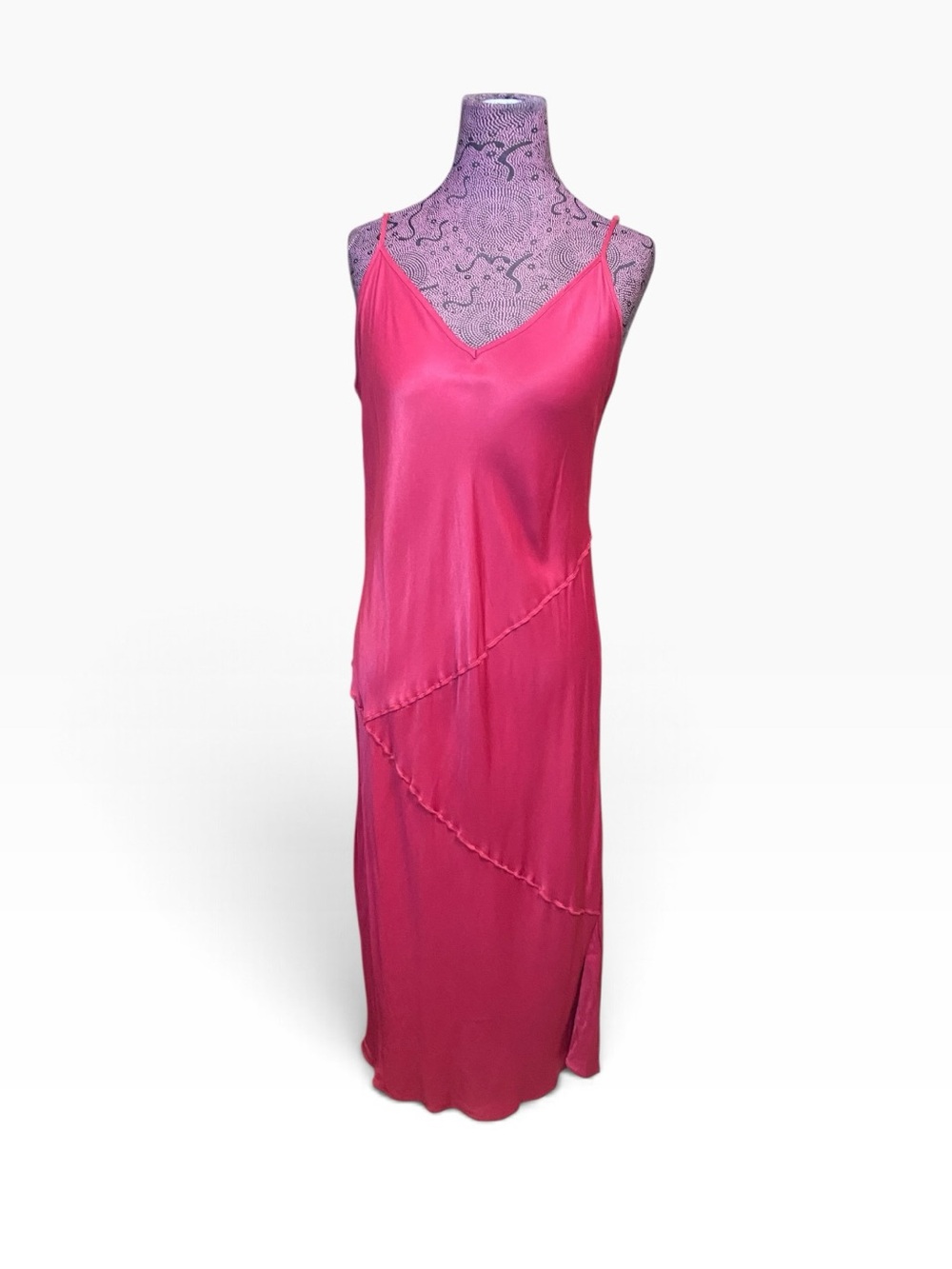 Saturday Sunday Anthropologie Pink Slip Dress